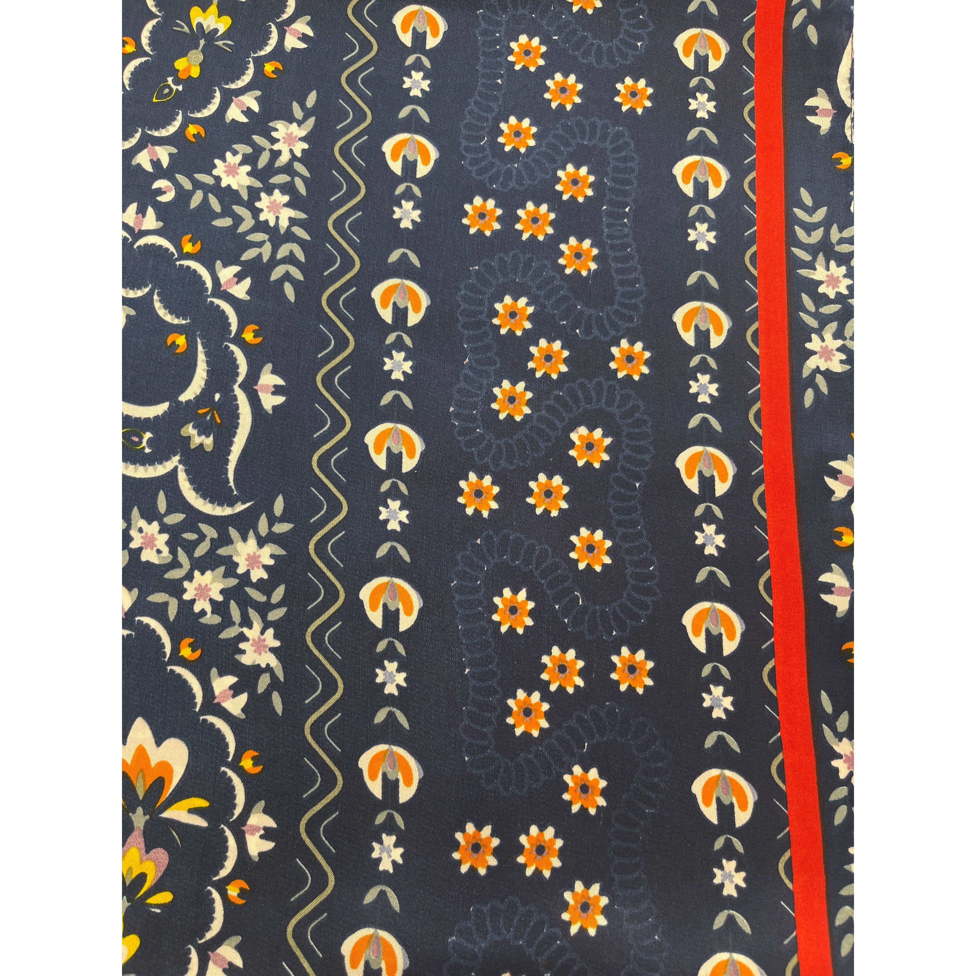 Floral Navy Scarf - Marj & Lizzie