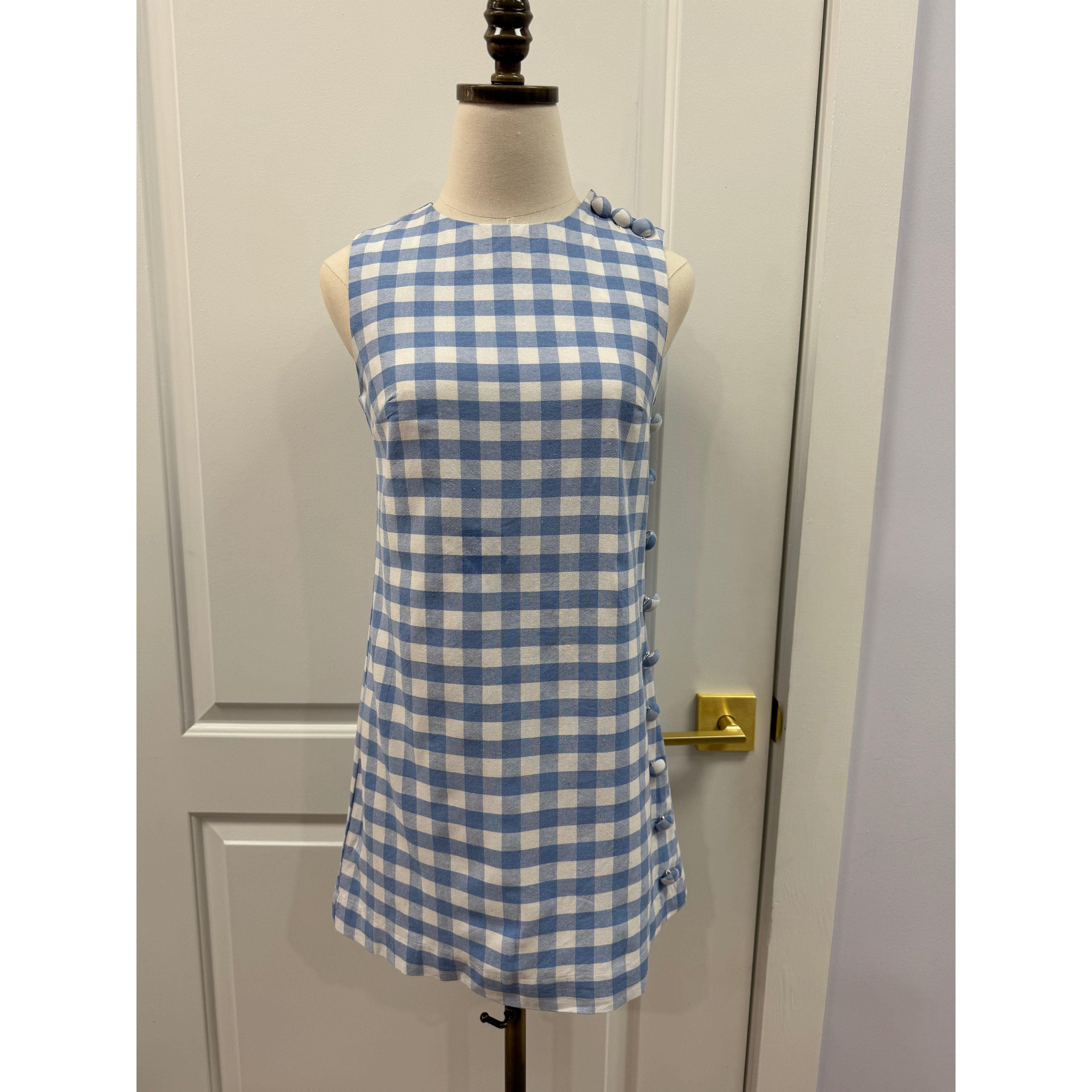 Anna Katherine Gingham Dress aureum 