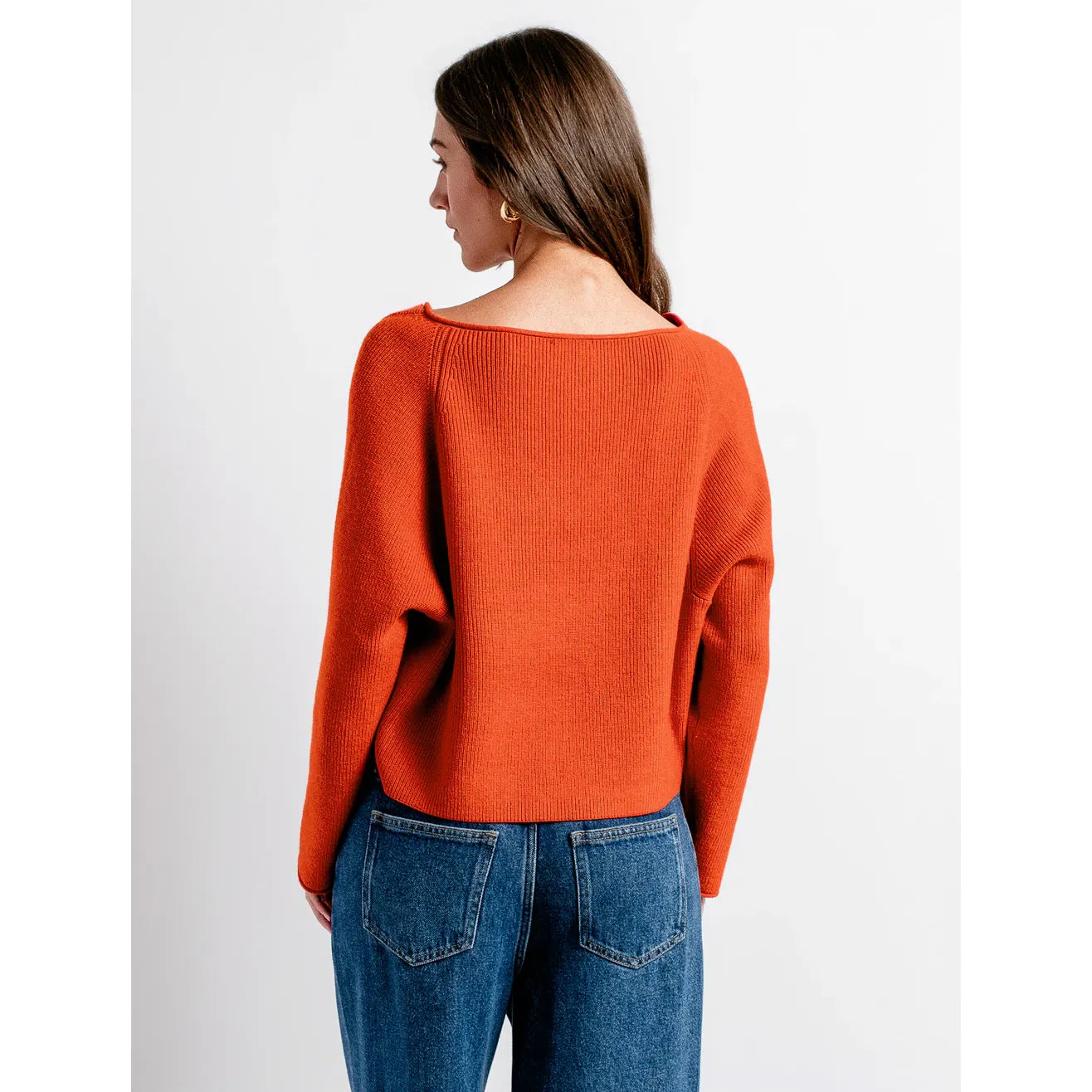 Asima V-neck Top Coral - Marj & Lizzie