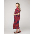 Kris Dress Cranbery - Marj & Lizzie