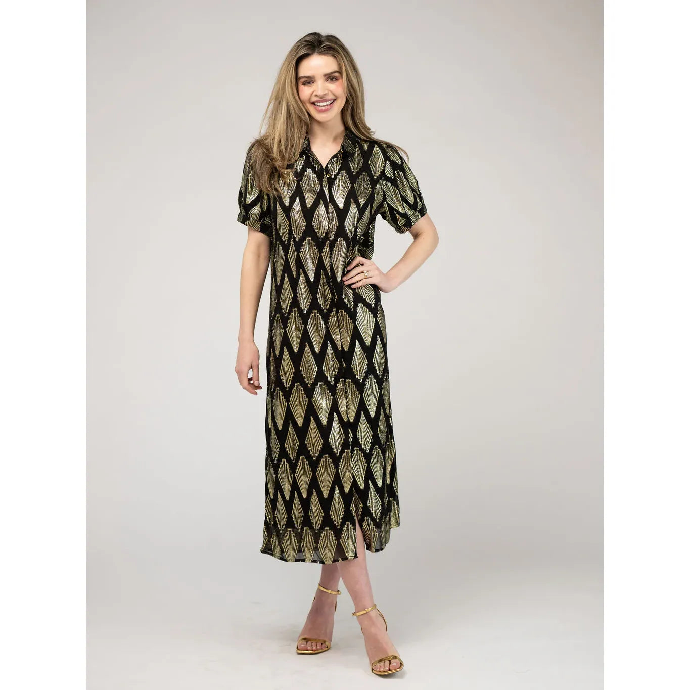 Kris Dress Deco Black - Marj & Lizzie