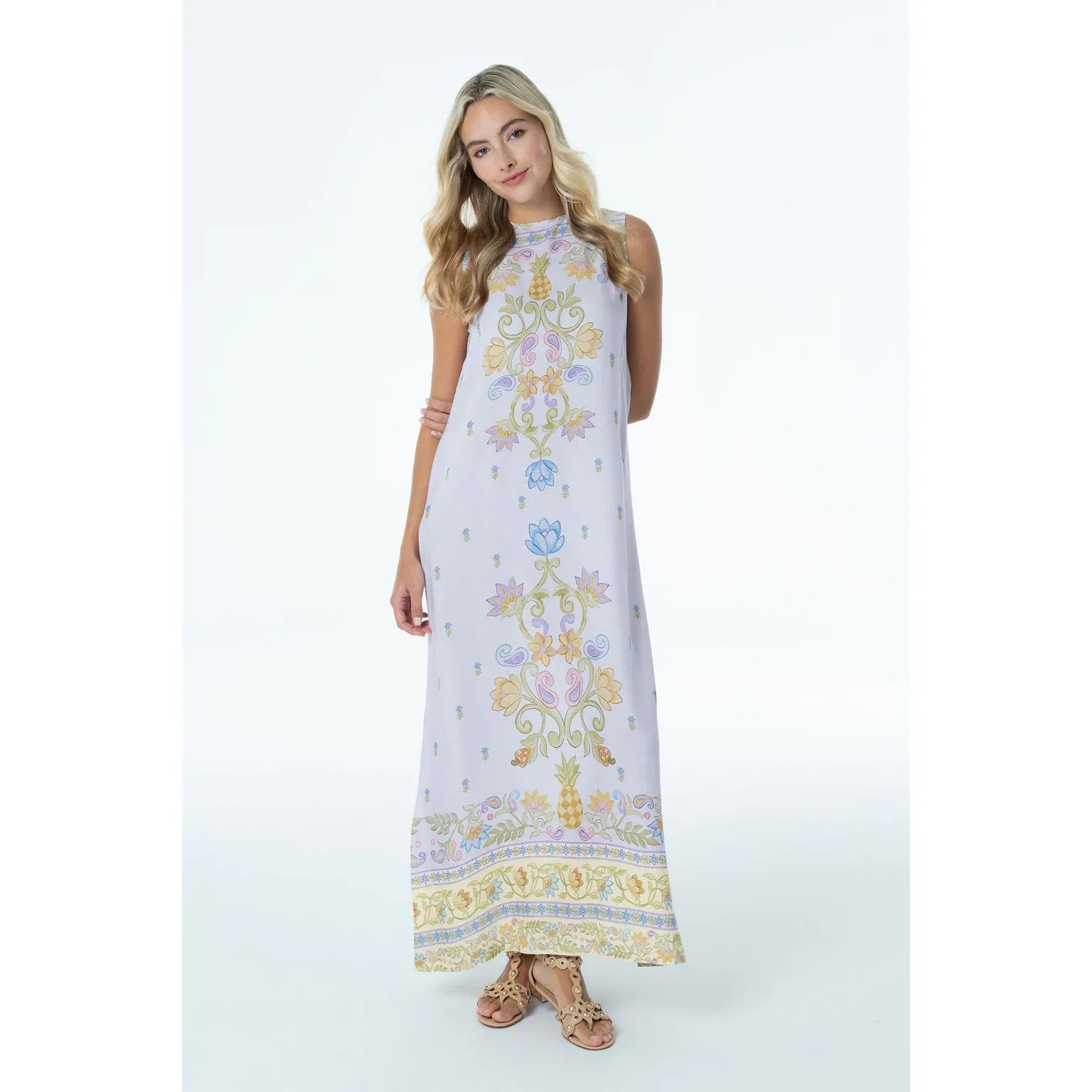 Lilac Briton Court Stephe dress, a stylish maxi dress with a flowing silhouette and elegant design, perfect for special occasions.