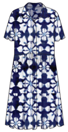 Frenchi Gameday Dress in Tarheel - Marj & Lizzie