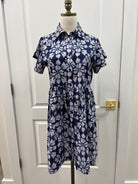 Frenchi Gameday Dress in Tarheel - Marj & Lizzie