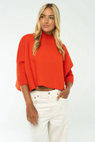 Sophia Sweater in Sugar Coral - Marj & Lizzie