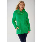 Tess Raincoat Green - Marj & Lizzie