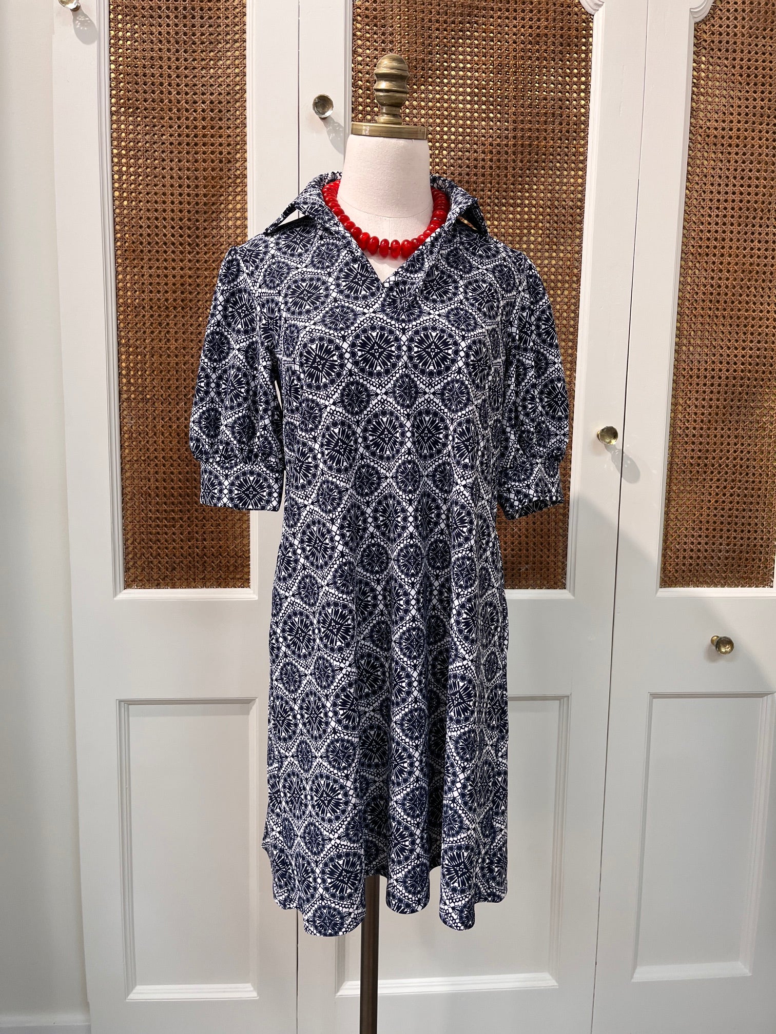 Navy Tribal Medallion