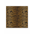Tiger Jacquard Hand-Stitched Silk Scarfette - Marj & Lizzie