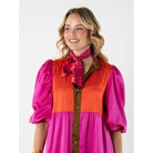 Venetian Hand-Stitched Silk Scarfette - Marj & Lizzie