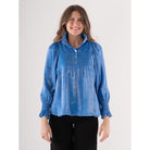 Emily McCarthy Charlotte Top Sapphire Holiday Style# 541