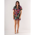 Emily McCarthy Hampton Mini Dress Midnight Garden Style# 558