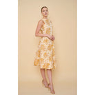 tulip skirt, gold, organza, set, Flora Bea