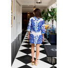 House of MBR Willow Bouvier dress featuring a short back design, elegant fit, and stylish silhouette in soft fabric.