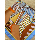 Fornash Scarf Orange Blue