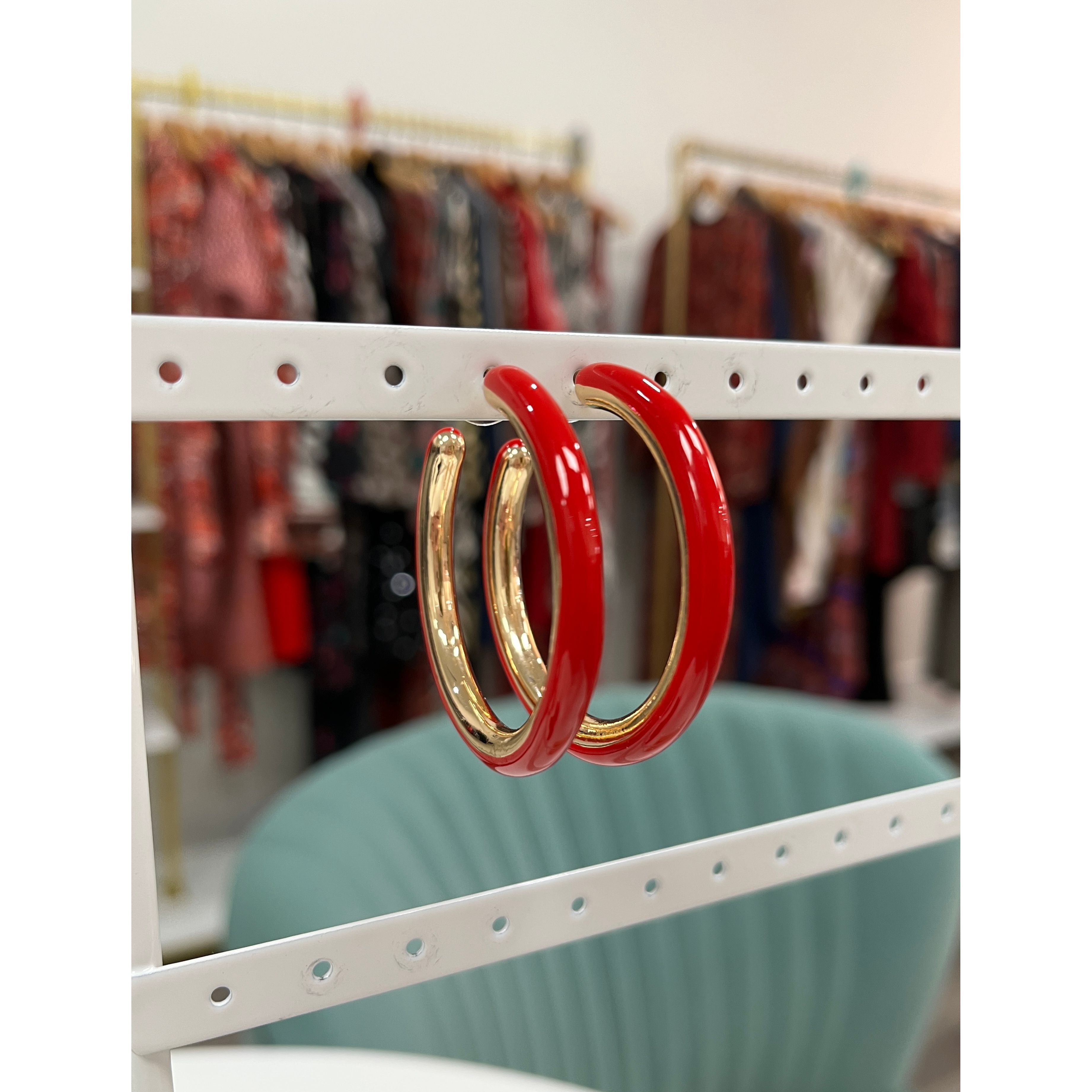 Fun Hoop Earrings - Marj & Lizzie