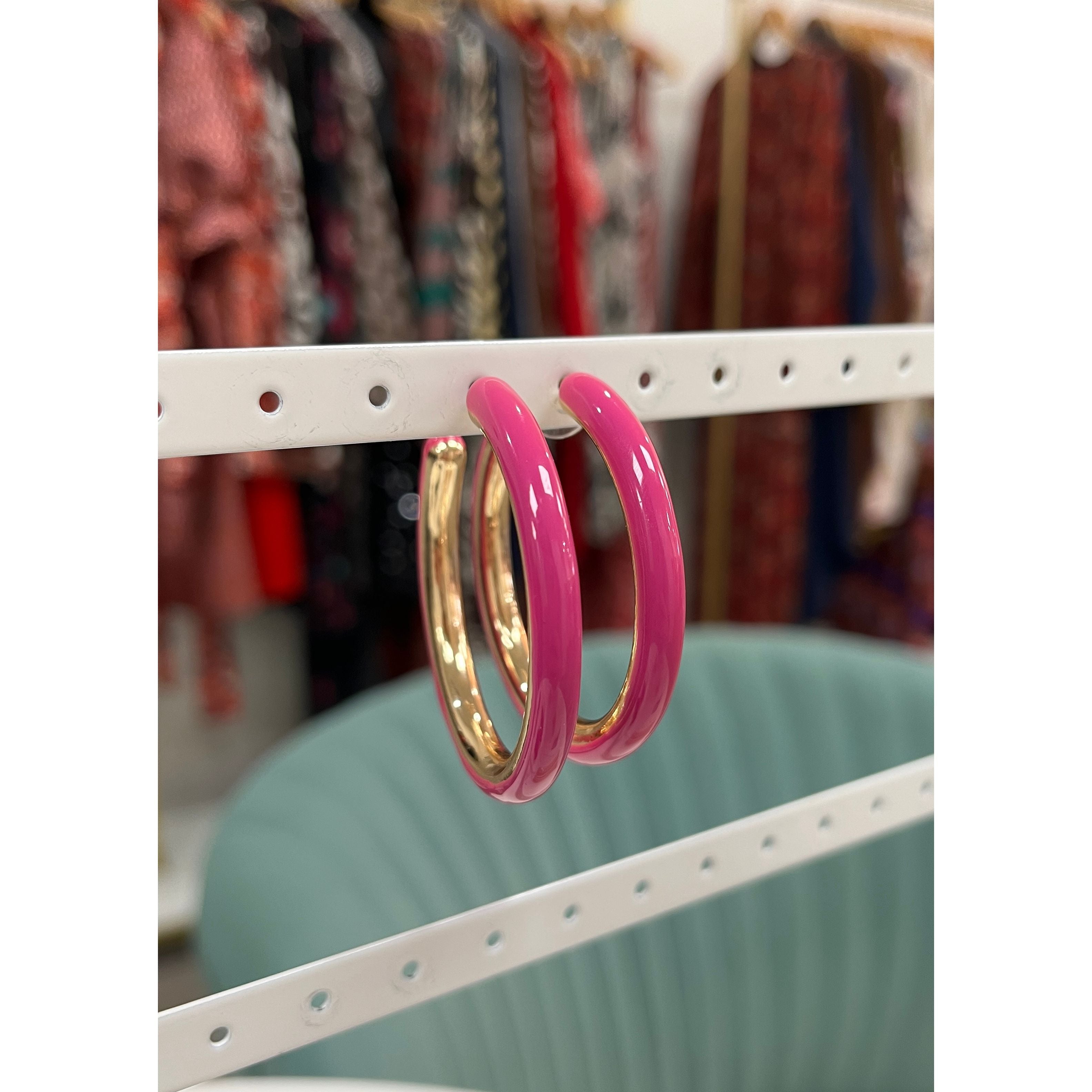 Fun Hoop Earrings - Marj & Lizzie