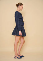 Spinna Coat in Elavated Denim - Marj & Lizzie