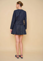 Spinna Coat in Elavated Denim - Marj & Lizzie