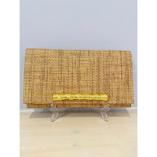 Rachel Clutch with Bamboo Stick