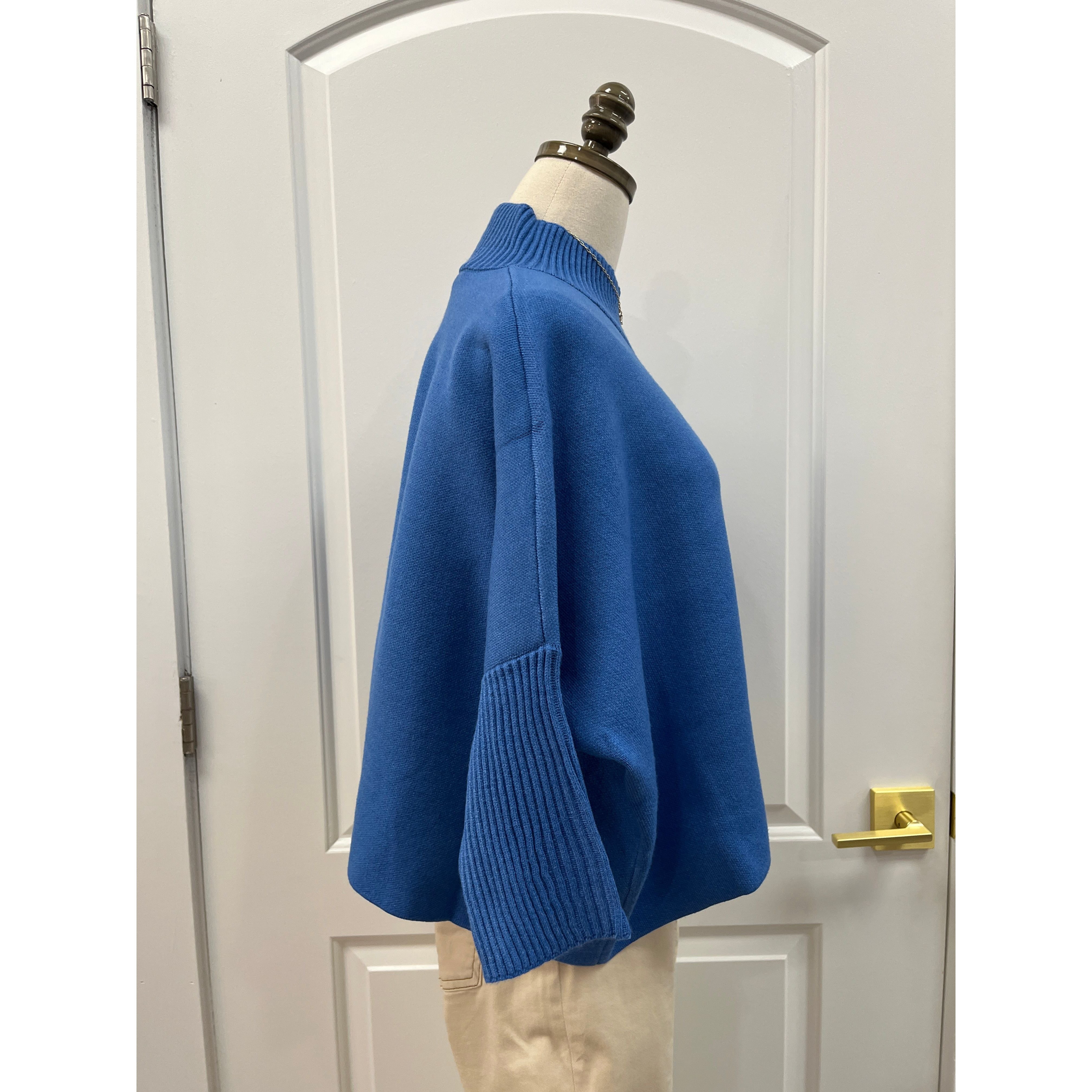 Aja Sweater in Persian Blue - Marj & Lizzie
