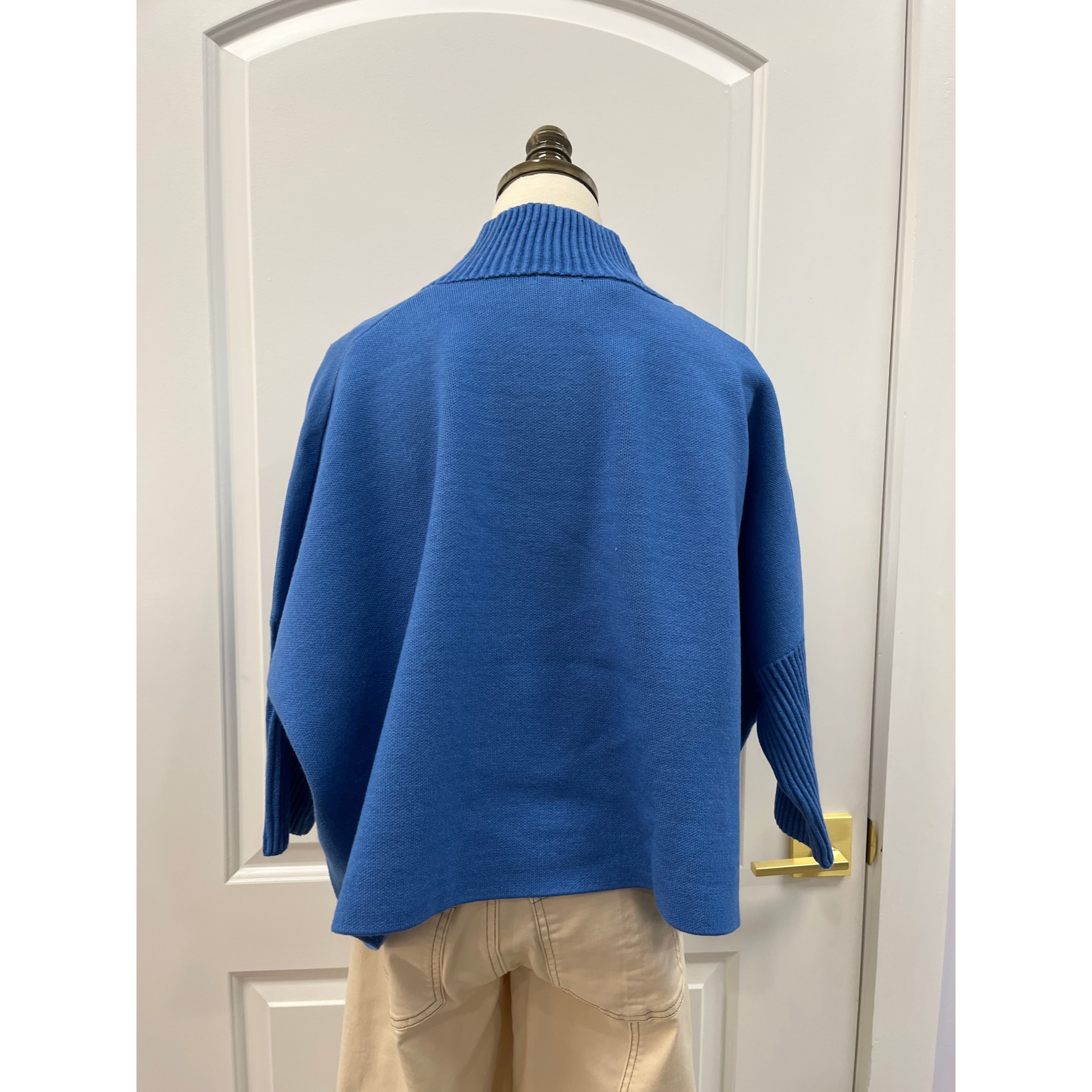 Aja Sweater in Persian Blue - Marj & Lizzie