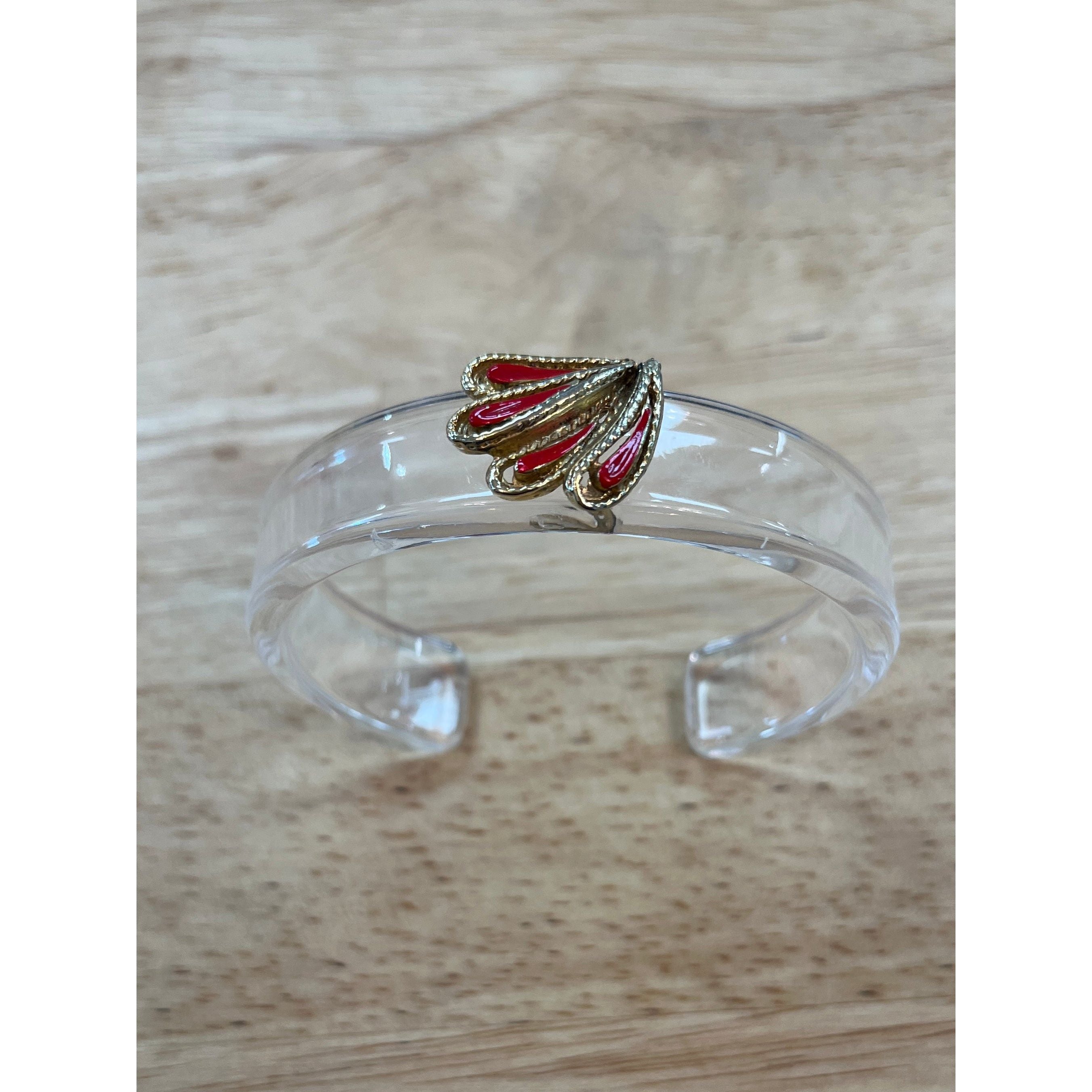 Narrow Acrylic Clear Cuffs - Marj & Lizzie