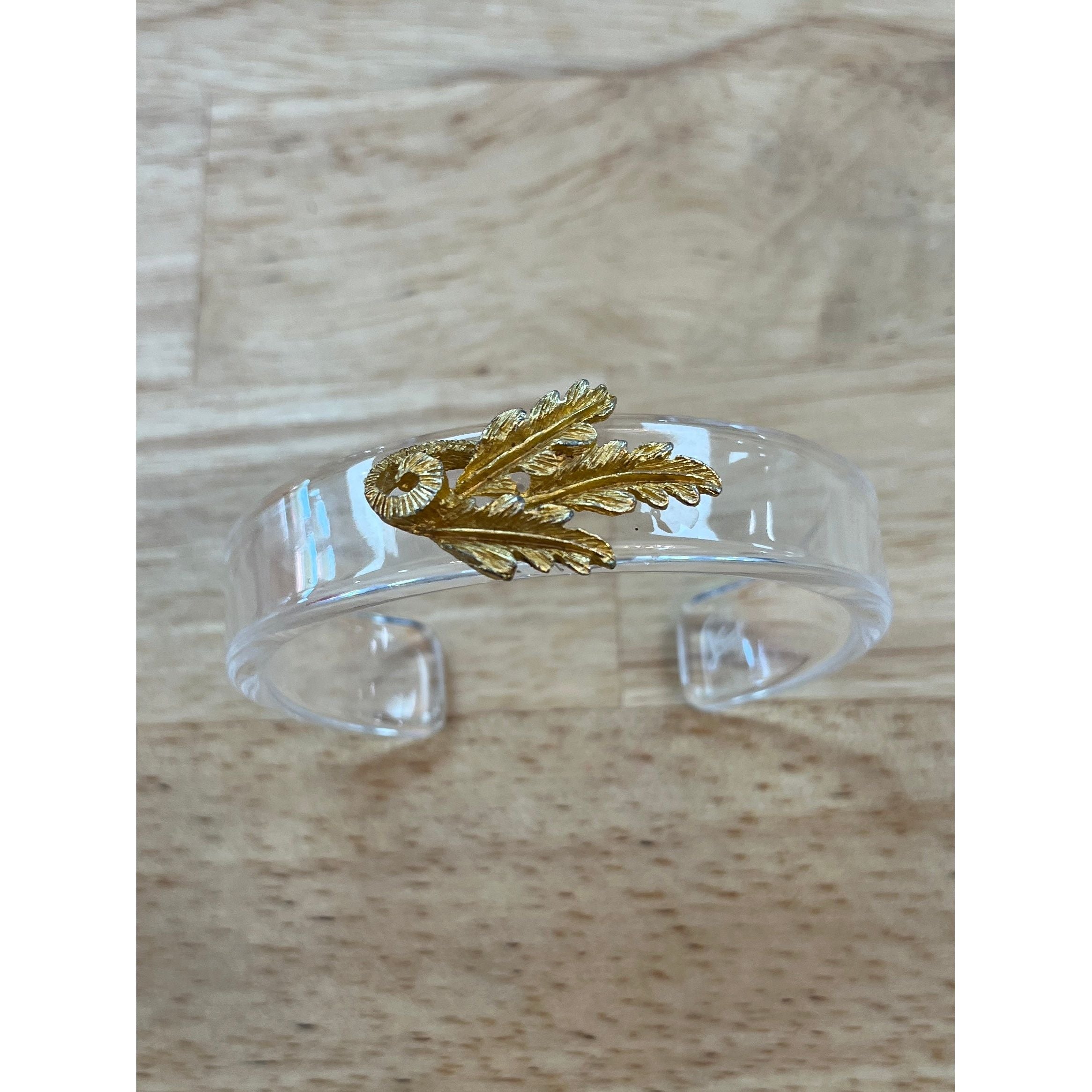 Narrow Acrylic Clear Cuffs - Marj & Lizzie