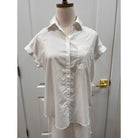 Lola River Amara top in soft fabric, featuring a stylish neckline and relaxed fit, shown in a front view image.