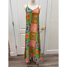 Briton Court Camille dress in soft fabric with a fitted bodice and flowing skirt, displayed on a mannequin.