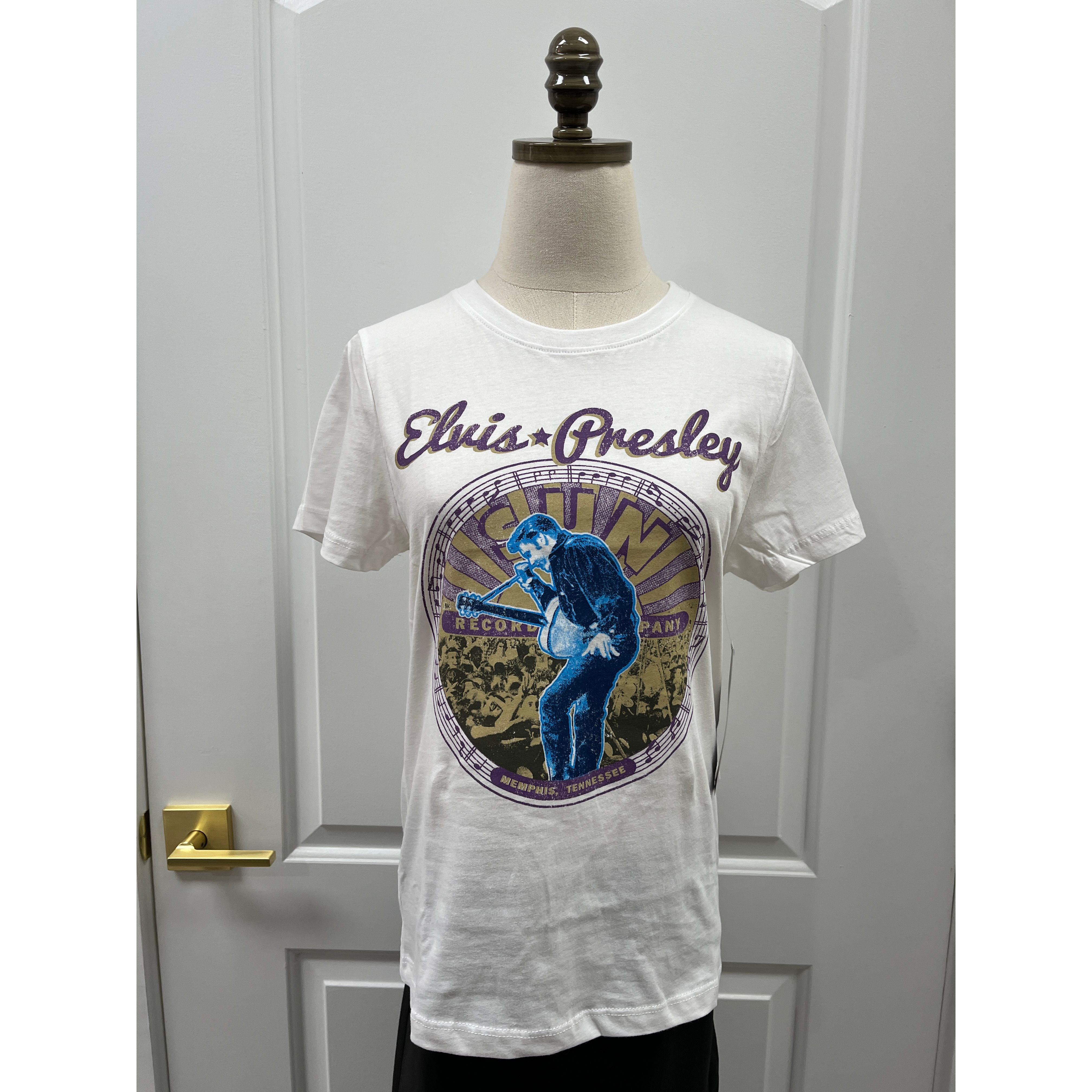 Elvis Presley Circle Band Tee - Marj & Lizzie