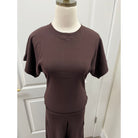 Holly Top Chocolate Brown - Marj & Lizzie