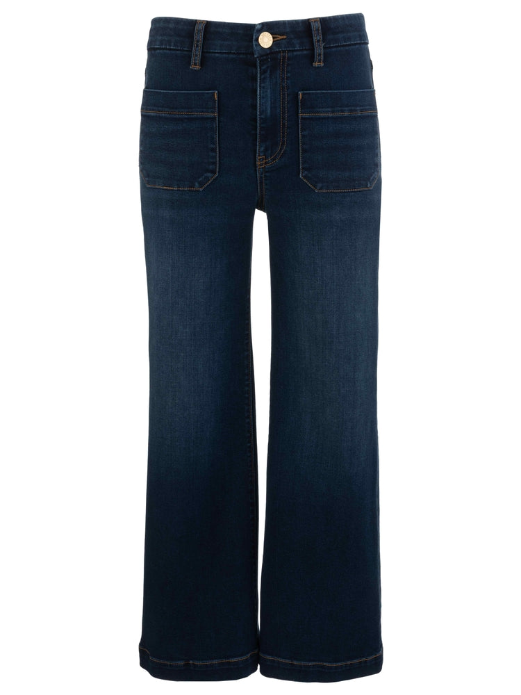 dark denim wide leg style#KG1753MC5L