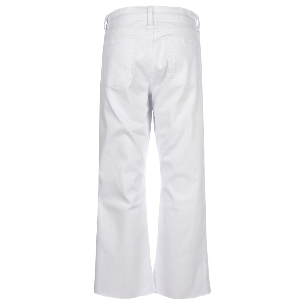 Kelsey kick flare jeans in optic white
