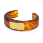 Tortoise Shell Bangle Gold - Marj & Lizzie