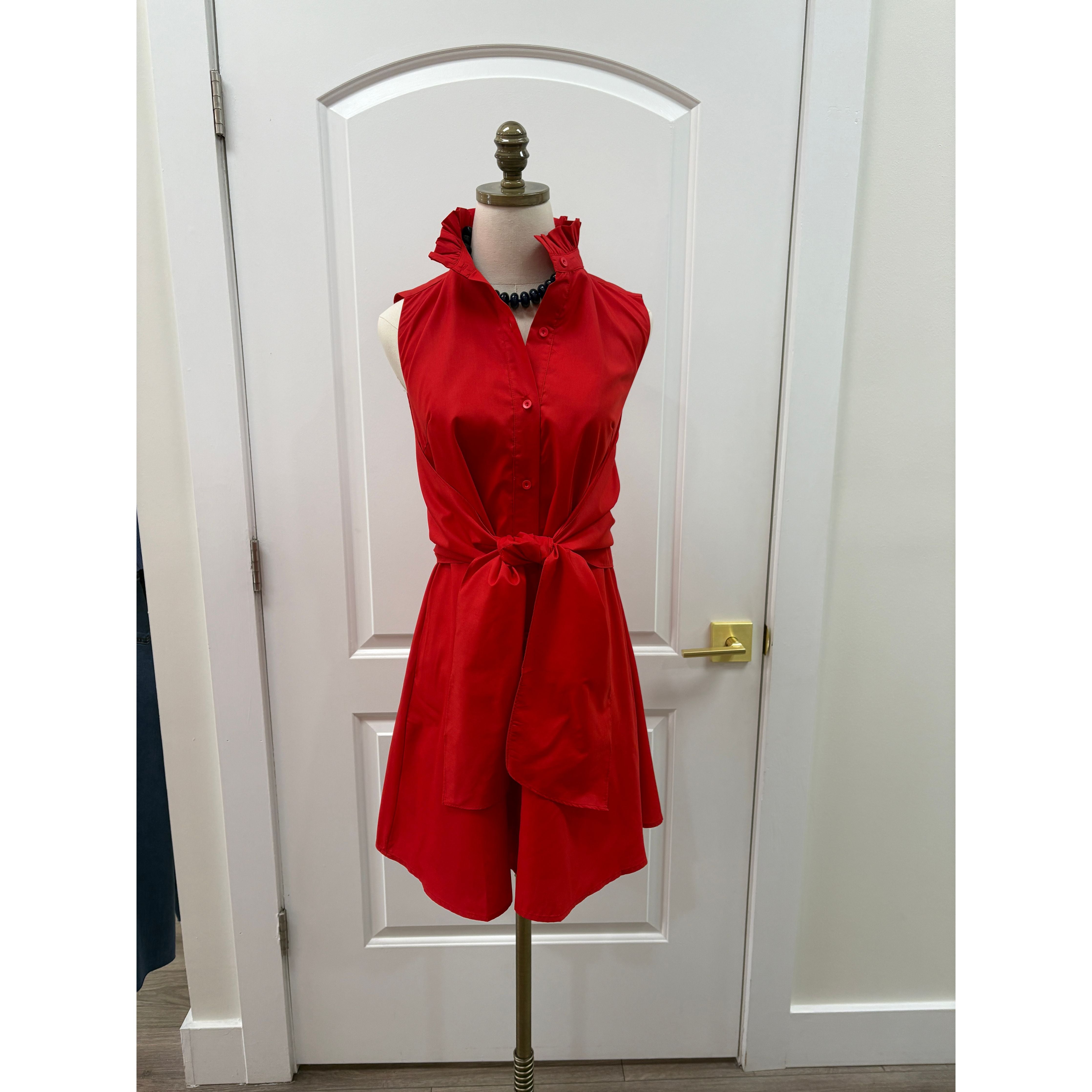 Lyla dress JADE back wrap dress short dress sleeveless dress 