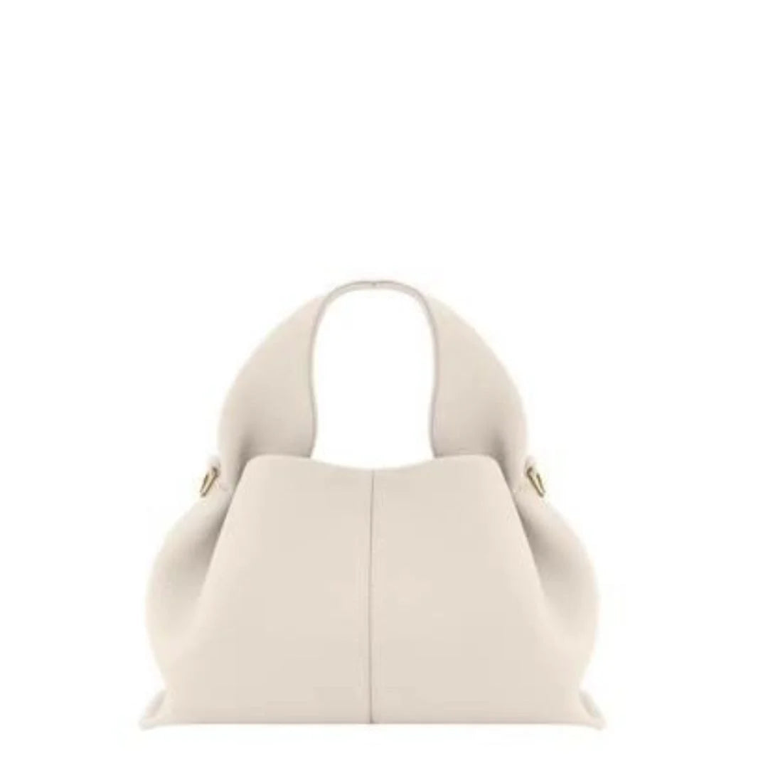 Maddie Bag Ivory Accessory Concierge Magnetic closure vegan leather