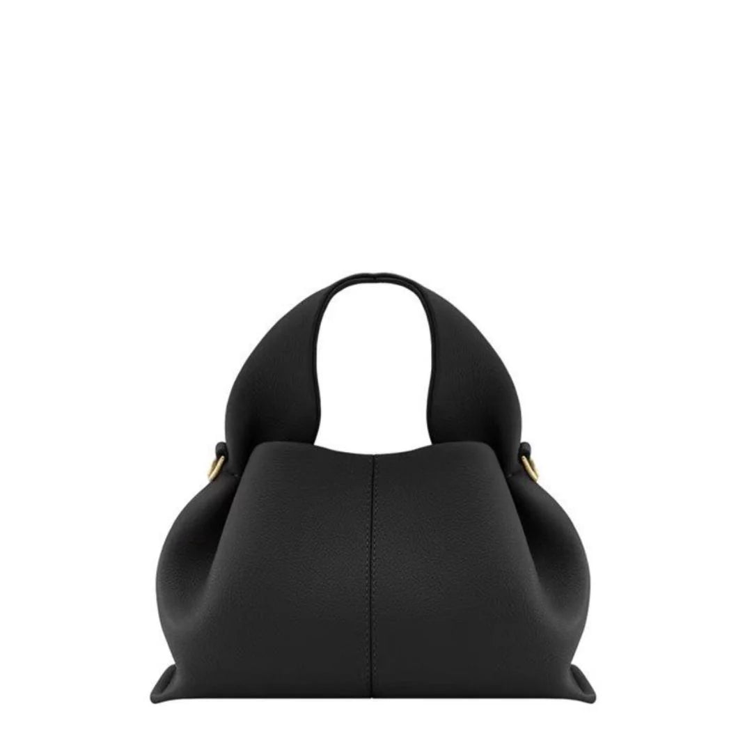 Maddie Bag black Accessory Concierge Vegan leather magnetic closure