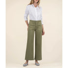 Meg High Rise Wide Leg in Basil kut from the kloth