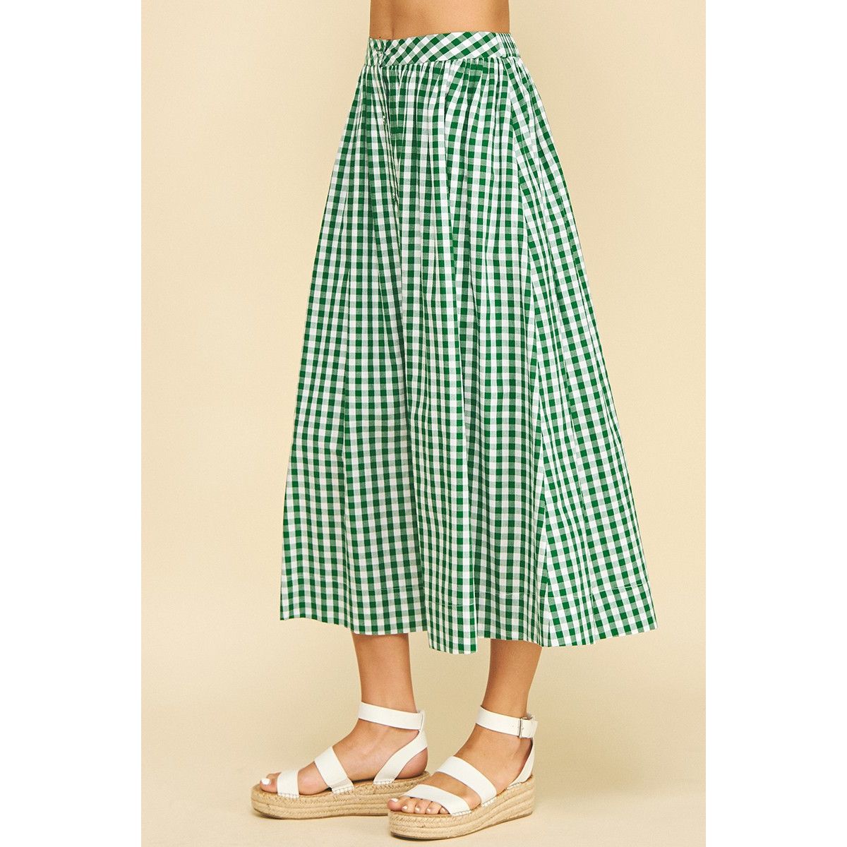 Jennifer Gingham Skirt - Marj & Lizzie