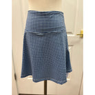 SherriSkort Gingham Navy Duffield Lane Pickle Ball Tennis Skort