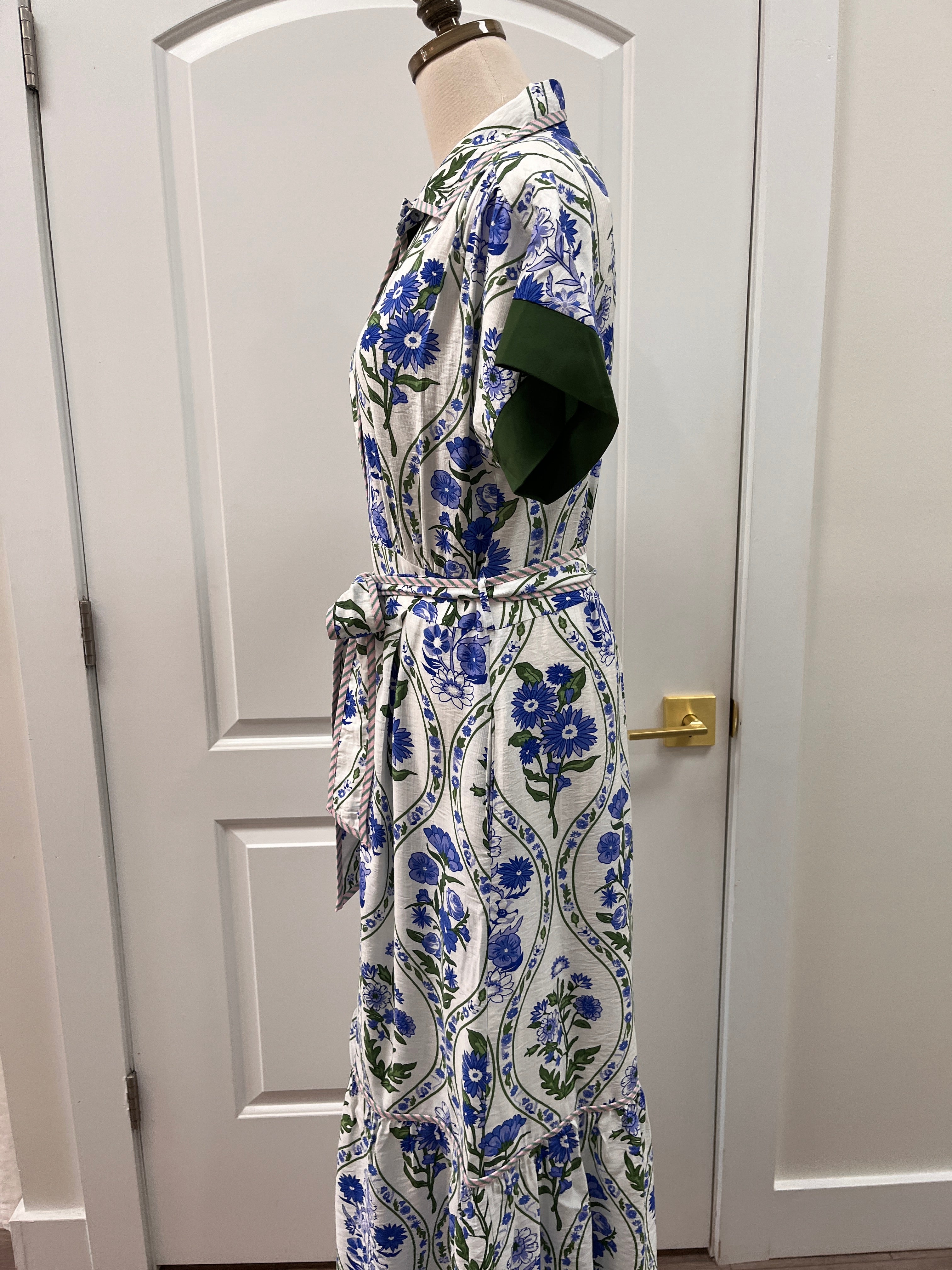 THMLemersonmaxifloraldresswithtiewaistFTM3492s