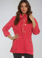 Tess raincoat barbados cherry ciao milano