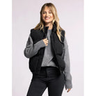 Thread & Supply Aspen Vest Black Puffer Vest Style#J31113PPTS