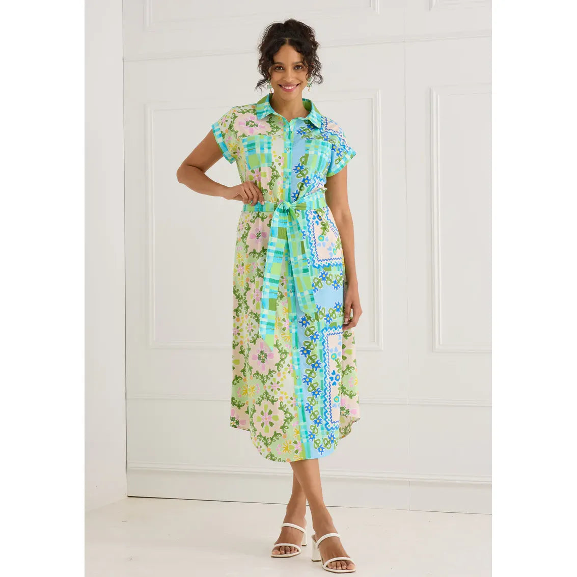 style# 3143049-0245XS WILLA_DRESS_Blue_Floral_FolkAlivia