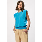 another love reagan top malibu blue