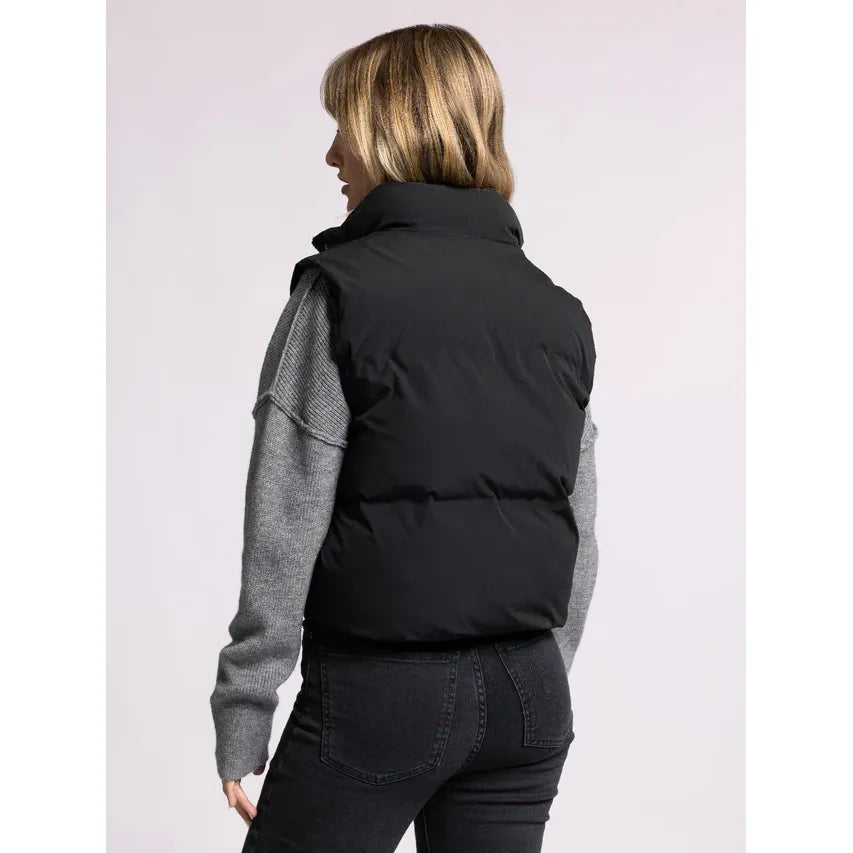 Aspen Vest in Black - Marj & Lizzie
