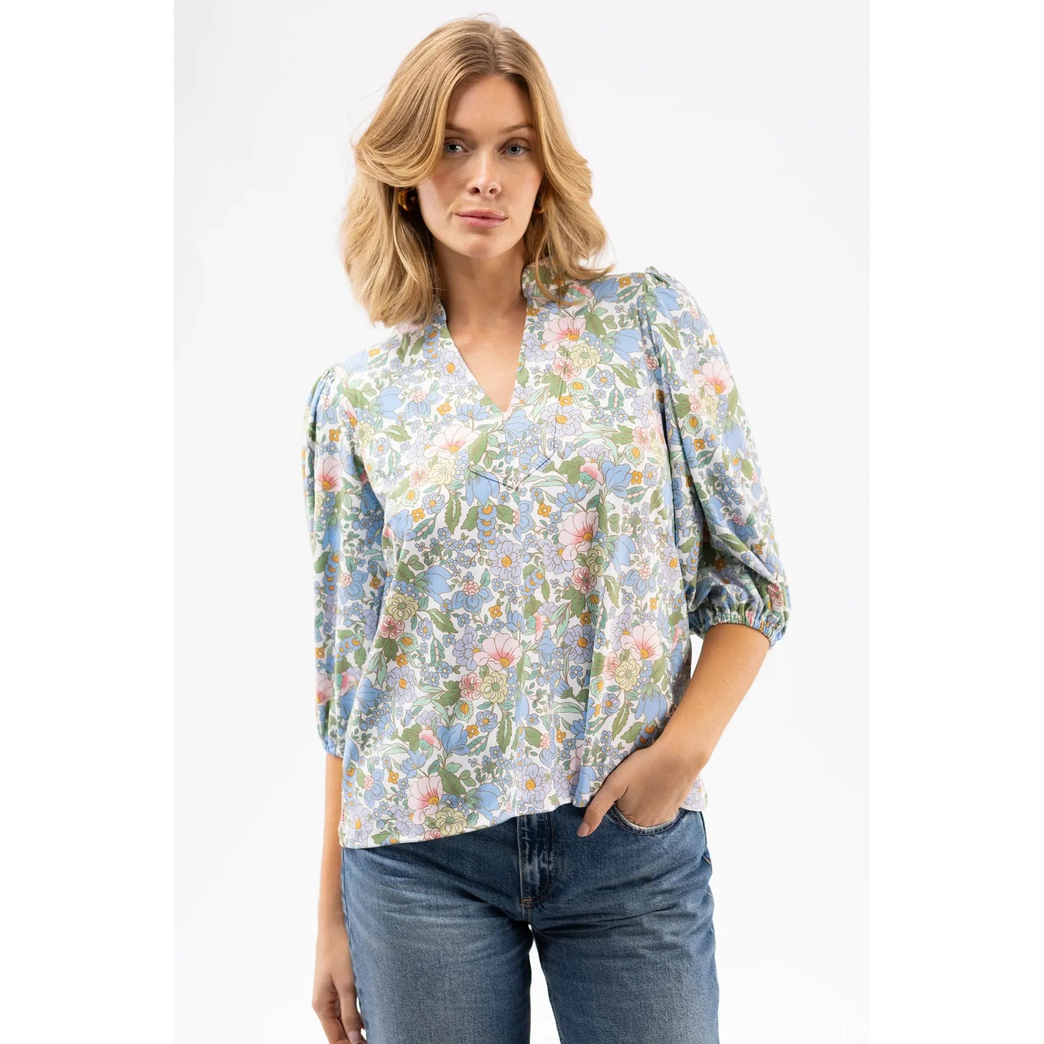 eliza top forget me not smith&quinn