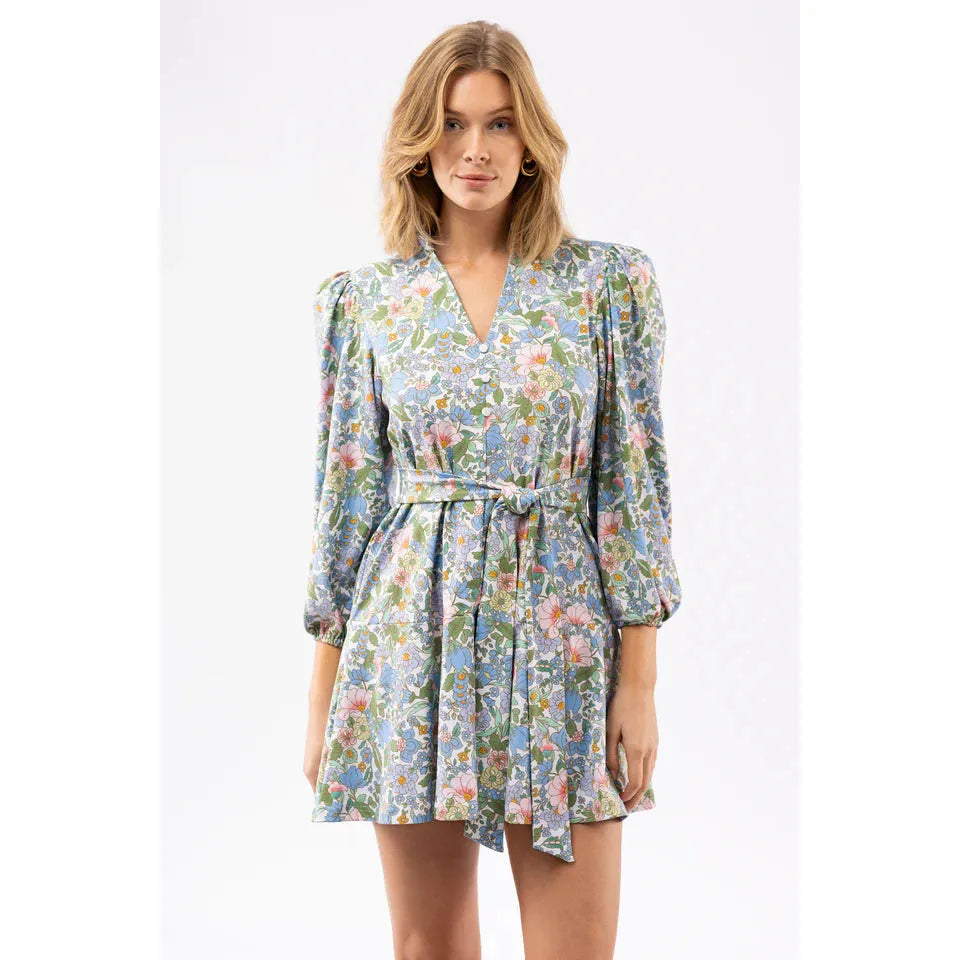 hazel dress forget me not smith&quinn