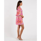 Jude Connelly Kerry Dress displayed on a hanger, showcasing a stylish women's dress with a flowing silhouette and elegant design.