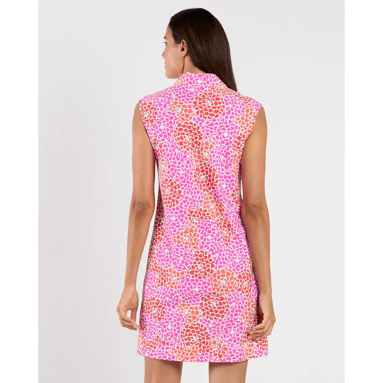 Jude Connally Kristen Dress in a stylish, flowy design with a colorful pattern, perfect for casual or summer wear.